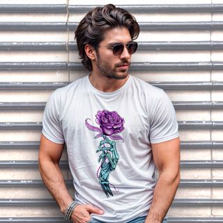 Nome do produtoSkull Rose (Camiseta)