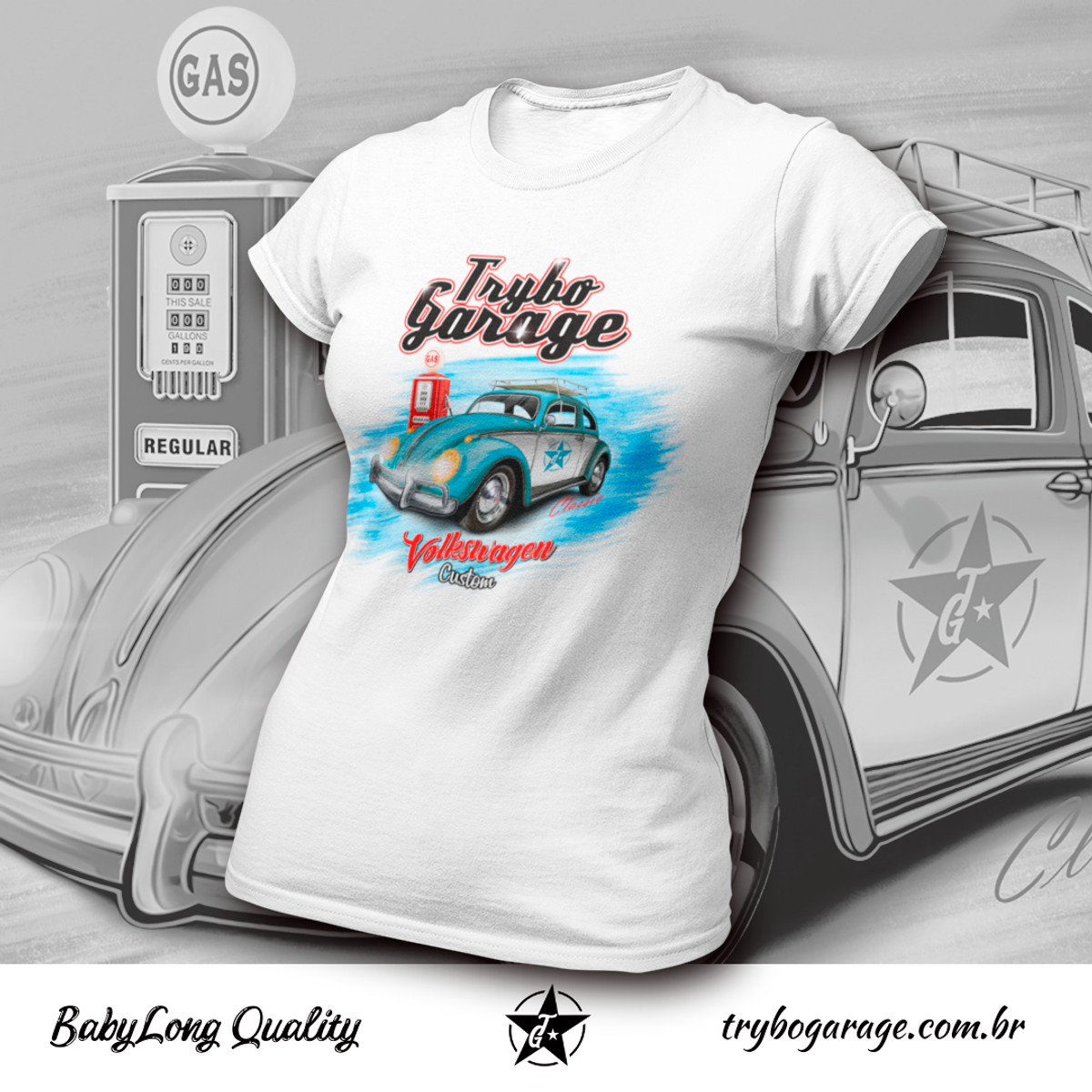 Nome do produto: Fusca - VW Custom (Baby Long)