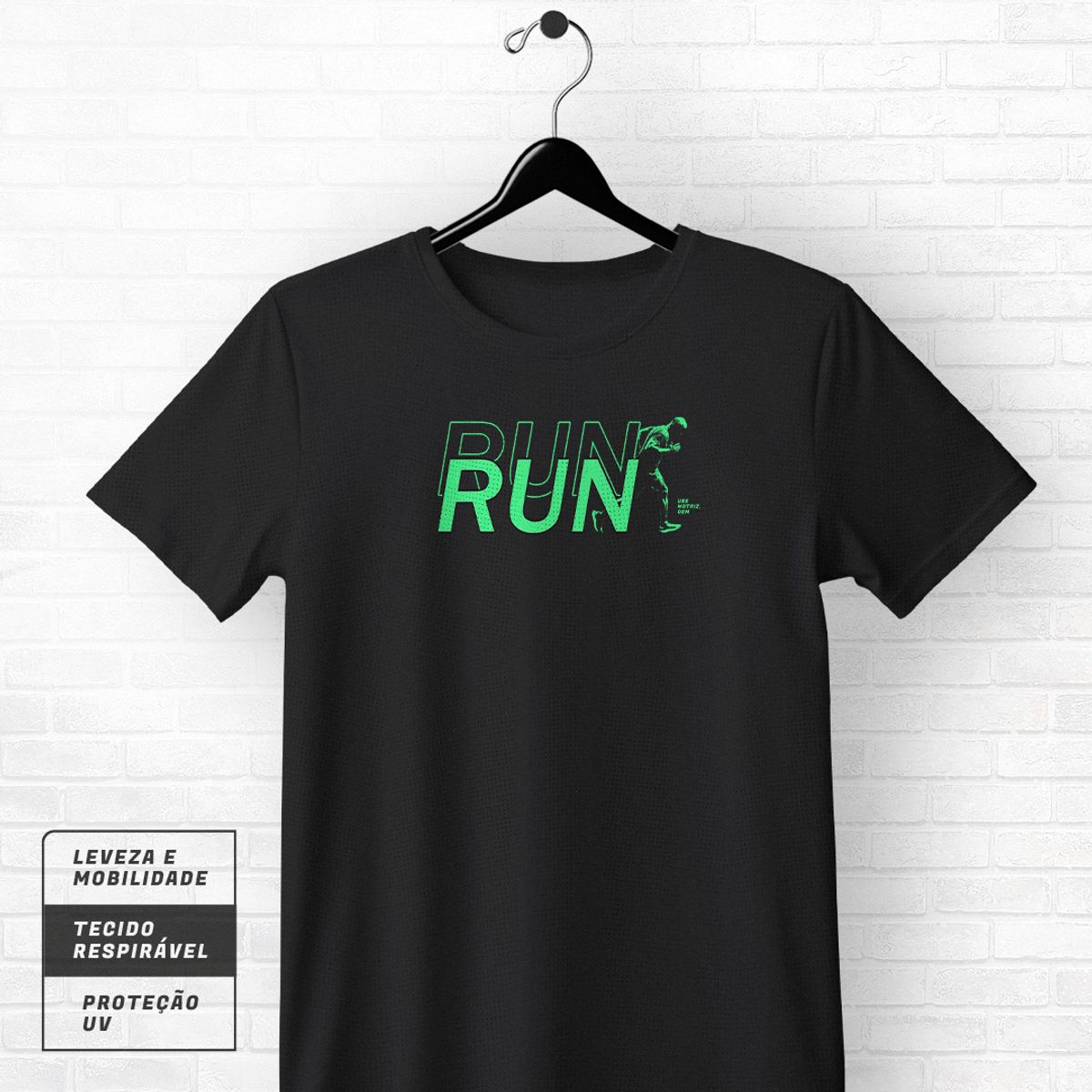 Nome do produto: Camiseta Run Run Dry UV
