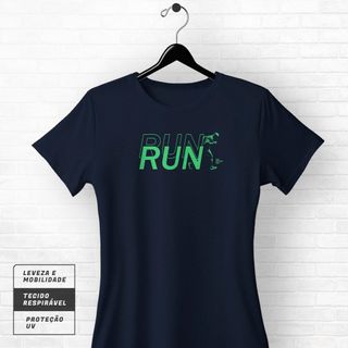 Camiseta Feminina Run Run Dry UV