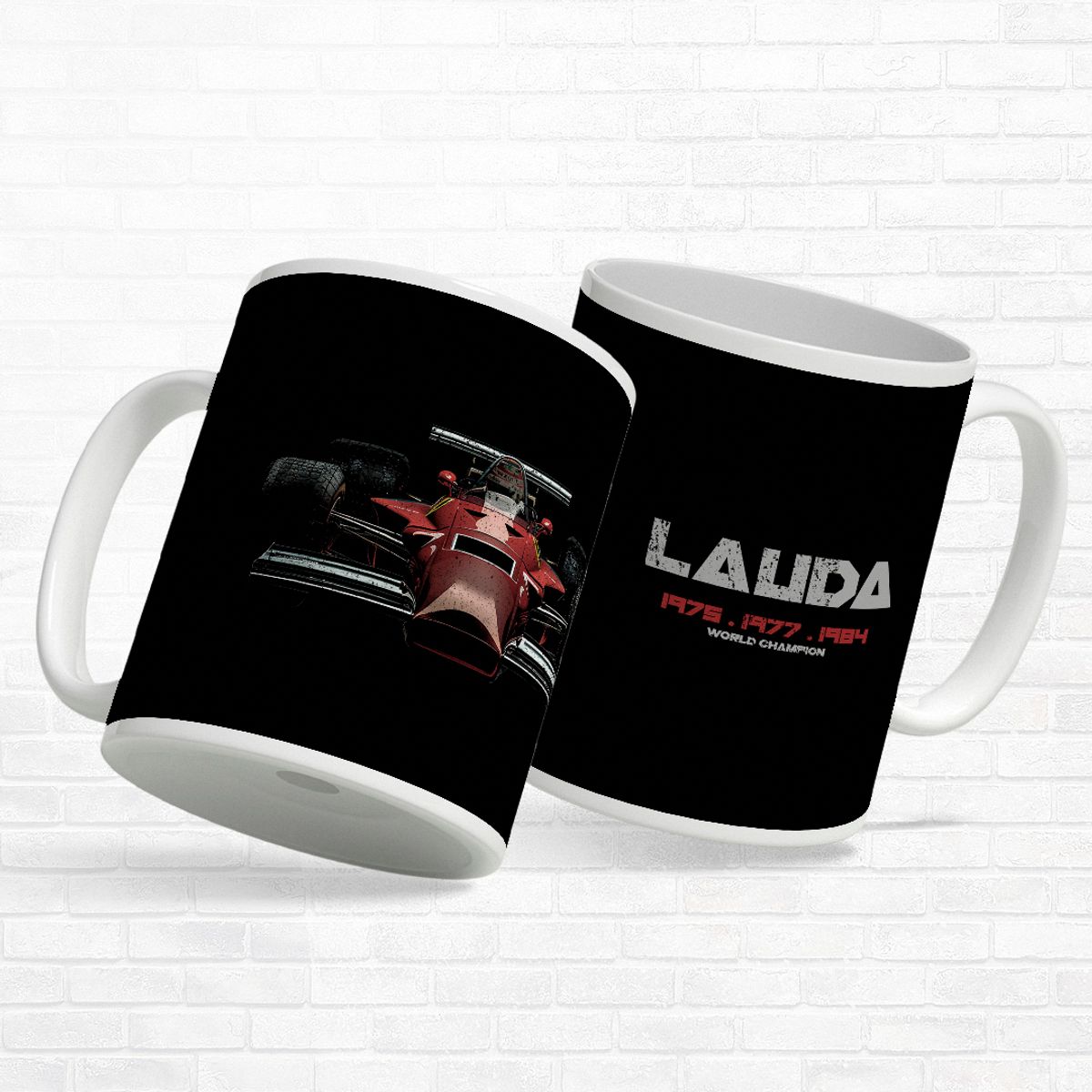 Nome do produto: Caneca F1 Niki Lauda