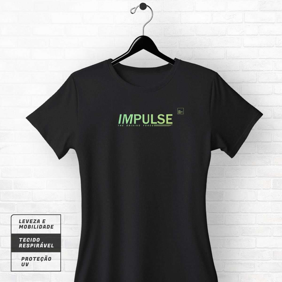 Nome do produto: Camiseta Feminina Impulse Dry UV