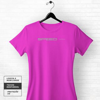 Camiseta Feminina Speed Motriz Dry UV