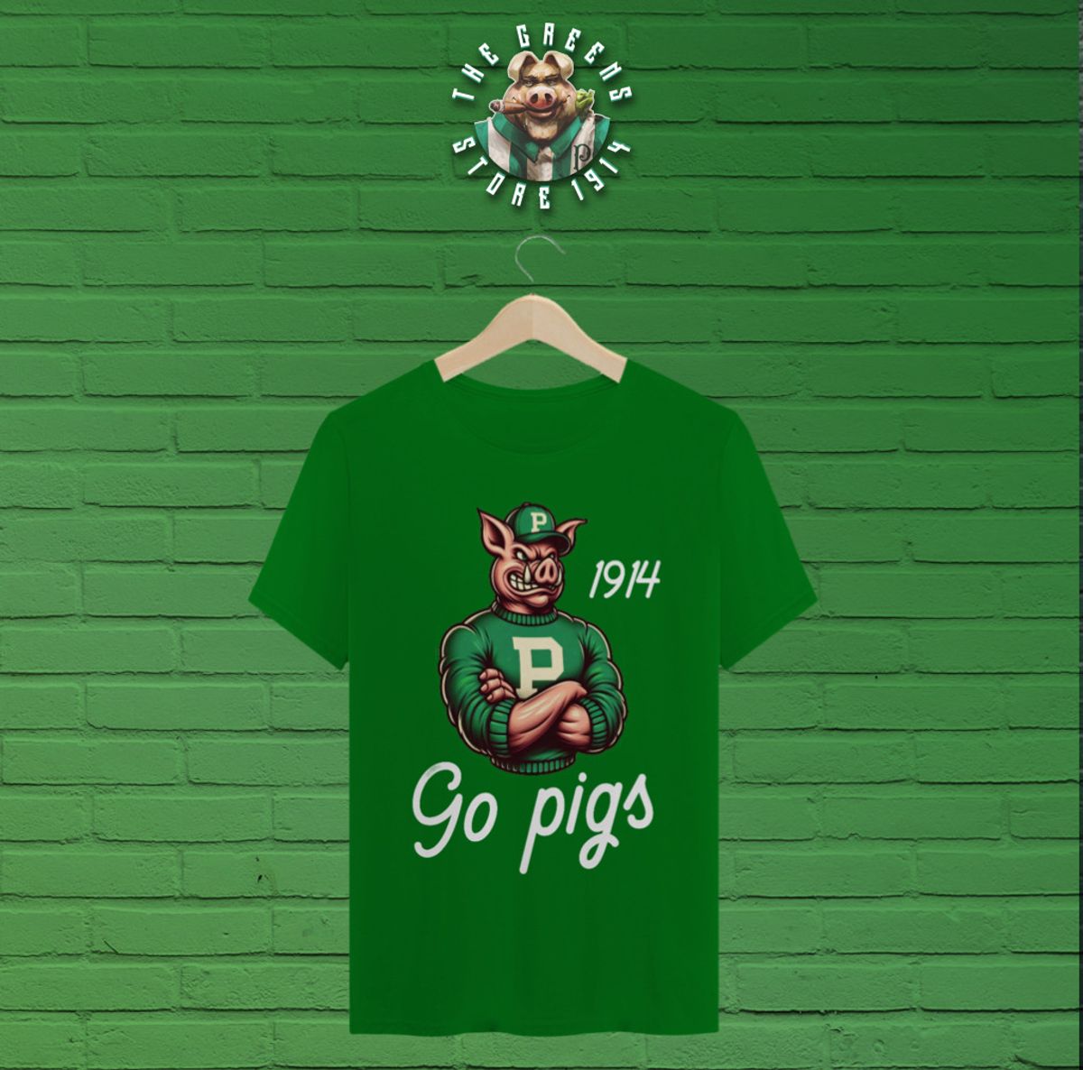 Nome do produto: Camiseta Go Pigs 1914