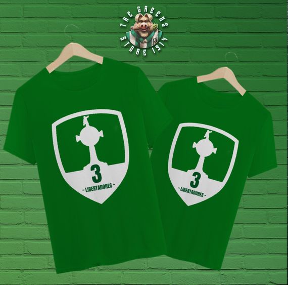 Camisa Patch Liberatdores (verde)