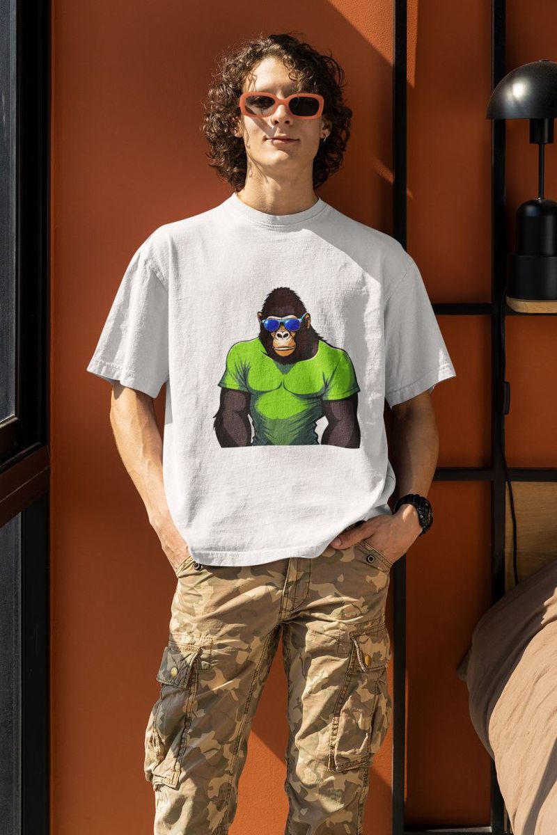 Nome do produto: Camisa Gorila Based