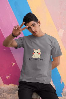 Nome do produtoCamiseta - Cat Vibes Only