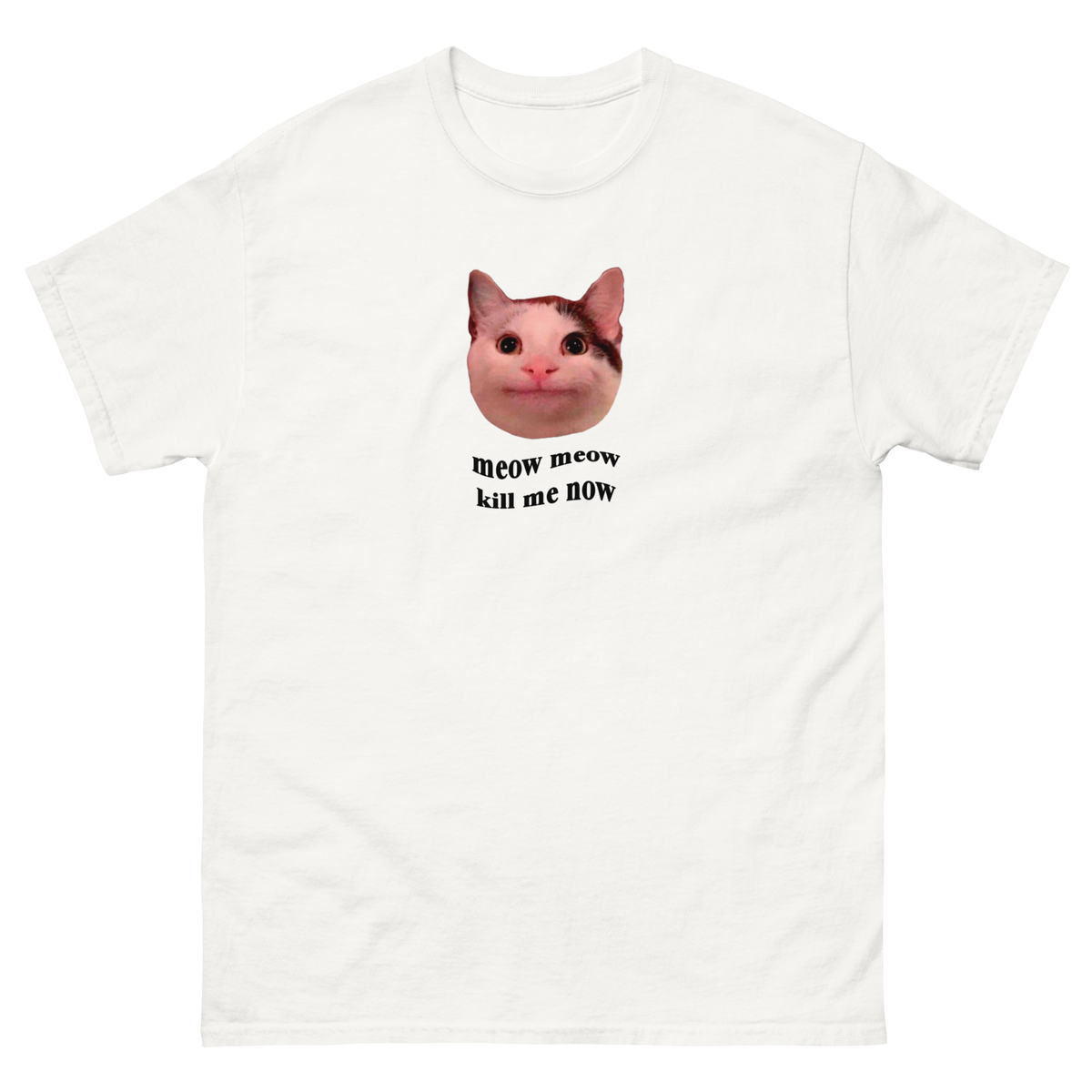 Nome do produto: Camiseta Meow Meow
