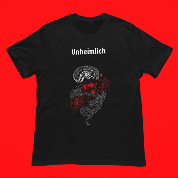 Camisa unheimlich Skull and Snake 
