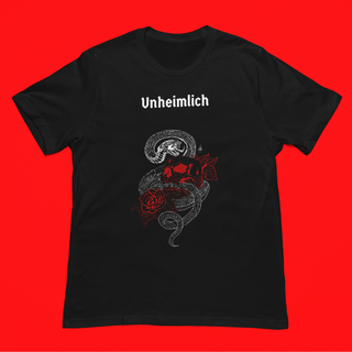 Nome do produtoCamisa unheimlich Skull and Snake 