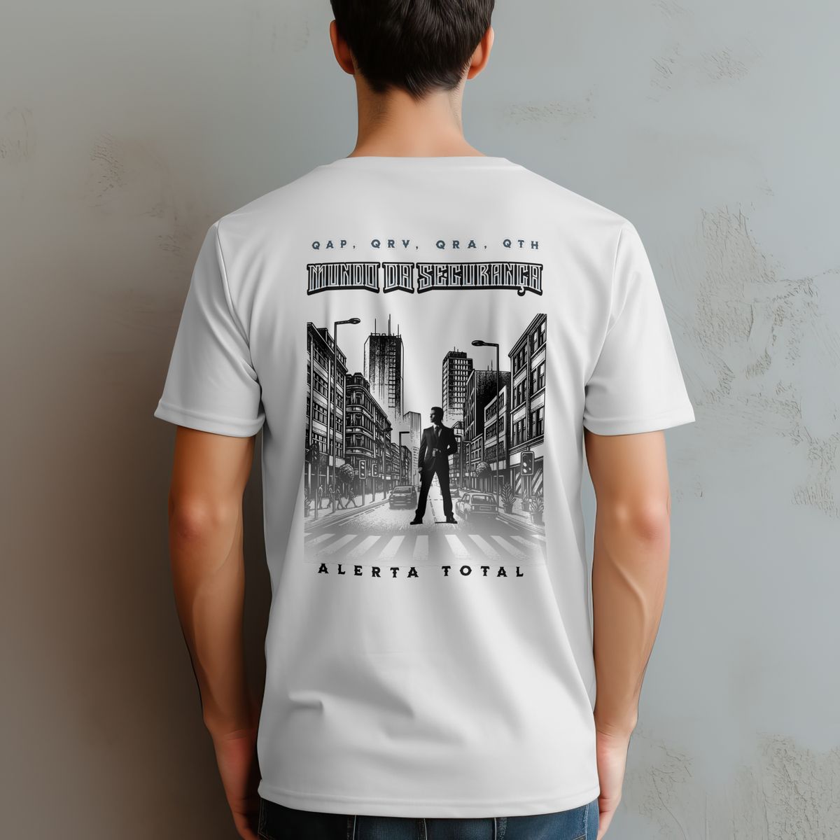 Nome do produto: Camiseta Casual Day 12 para Vigilante. 