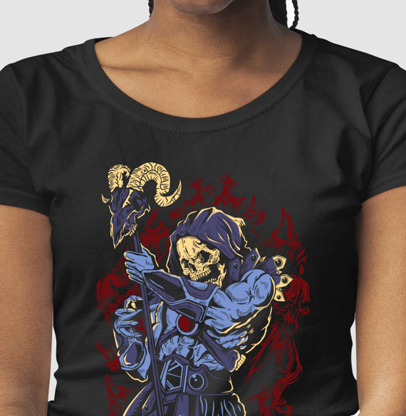 Camiseta Feminina He-man Skeletor