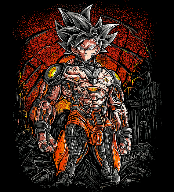  Energía Saiyan núcleo Cibernético - Goku