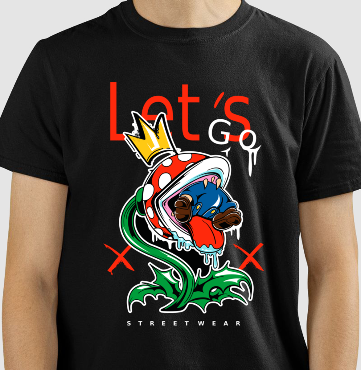 Nome do produto: Camiseta Let\'s go - Unissex