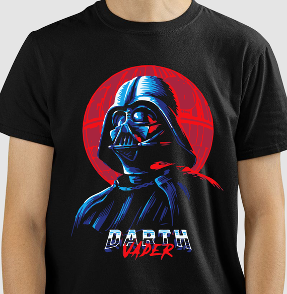 Camiseta Star Wars Street Vibe Preta - Unissex