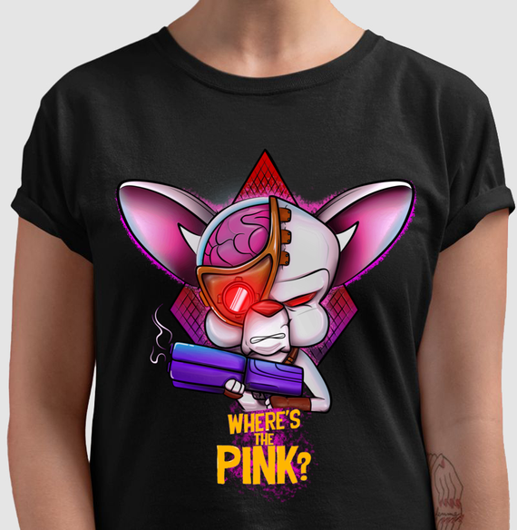 Camiseta Feminina Where's the Pink?