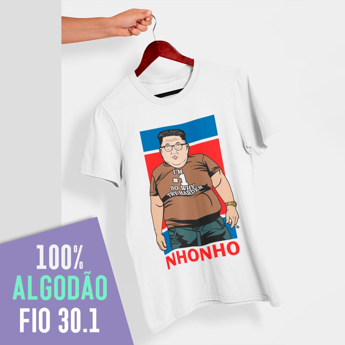 Nome do produto: Camiseta NhoNho