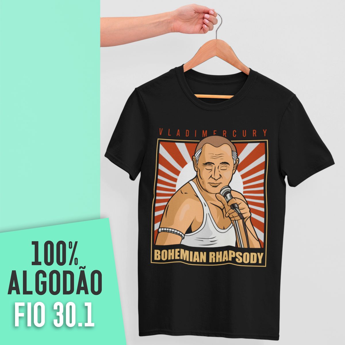 Nome do produto: Camiseta Vladi Mercury 