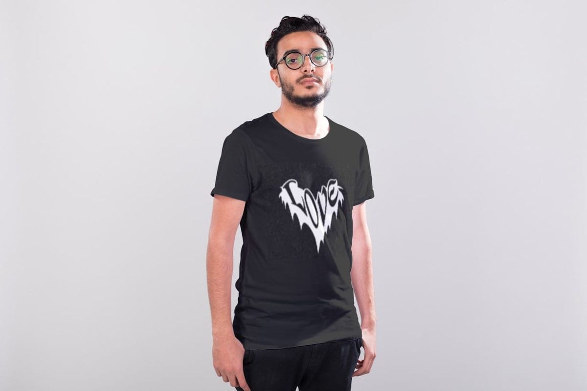 Nome do produto: camiseta dark love