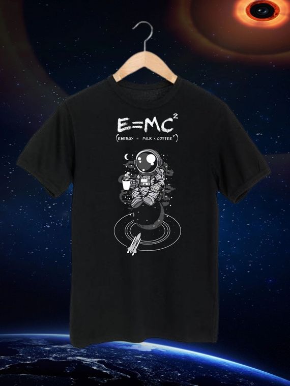 Camiseta Fisica E=MC² Astroworld