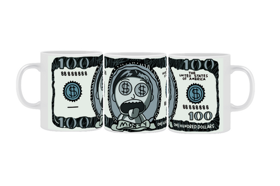 Caneca Morty Another Dollar