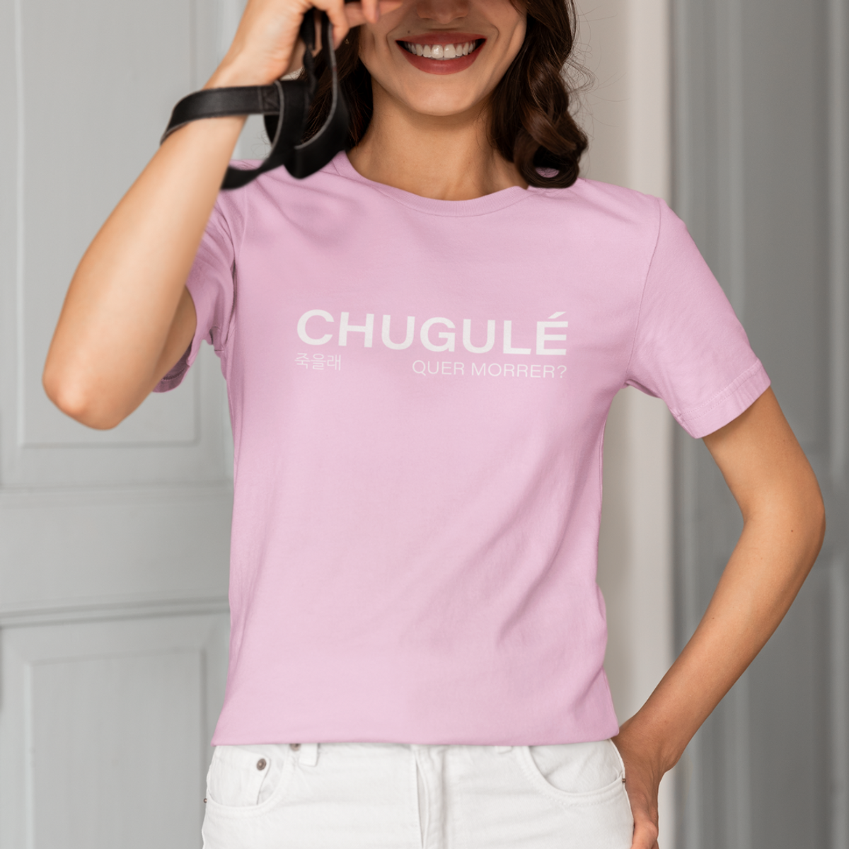 Nome do produto: Camiseta Expressões - Chugulé -  Unissex 
