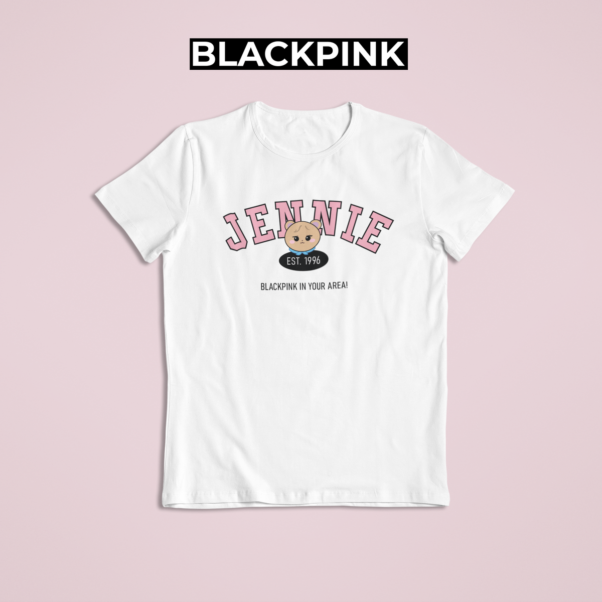 Nome do produto: Camiseta Jennie - BLACKPINK