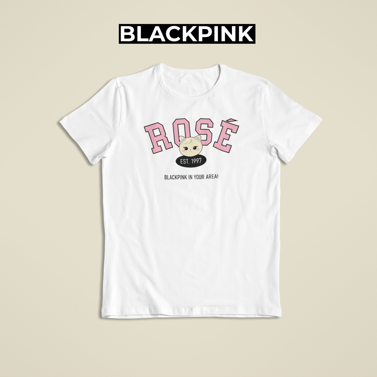 Nome do produto: Camiseta Rosé - BLACKPINK