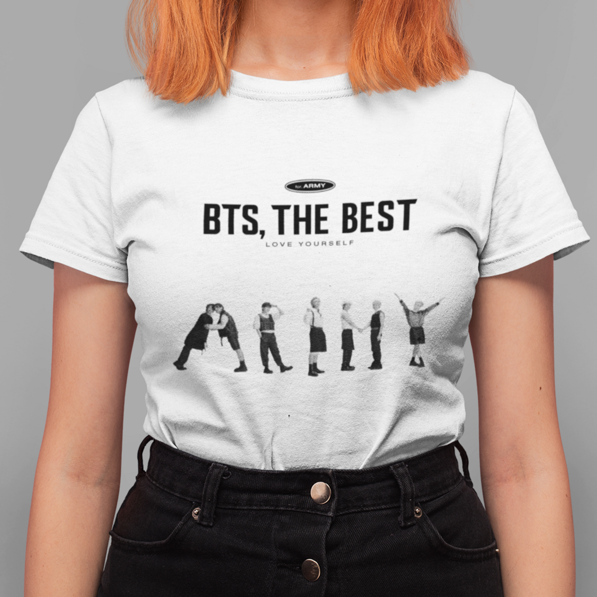 Nome do produto: Camiseta BTS - THE BEST