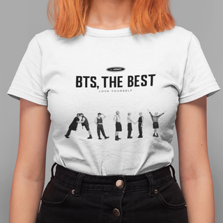 Nome do produtoCamiseta BTS - THE BEST