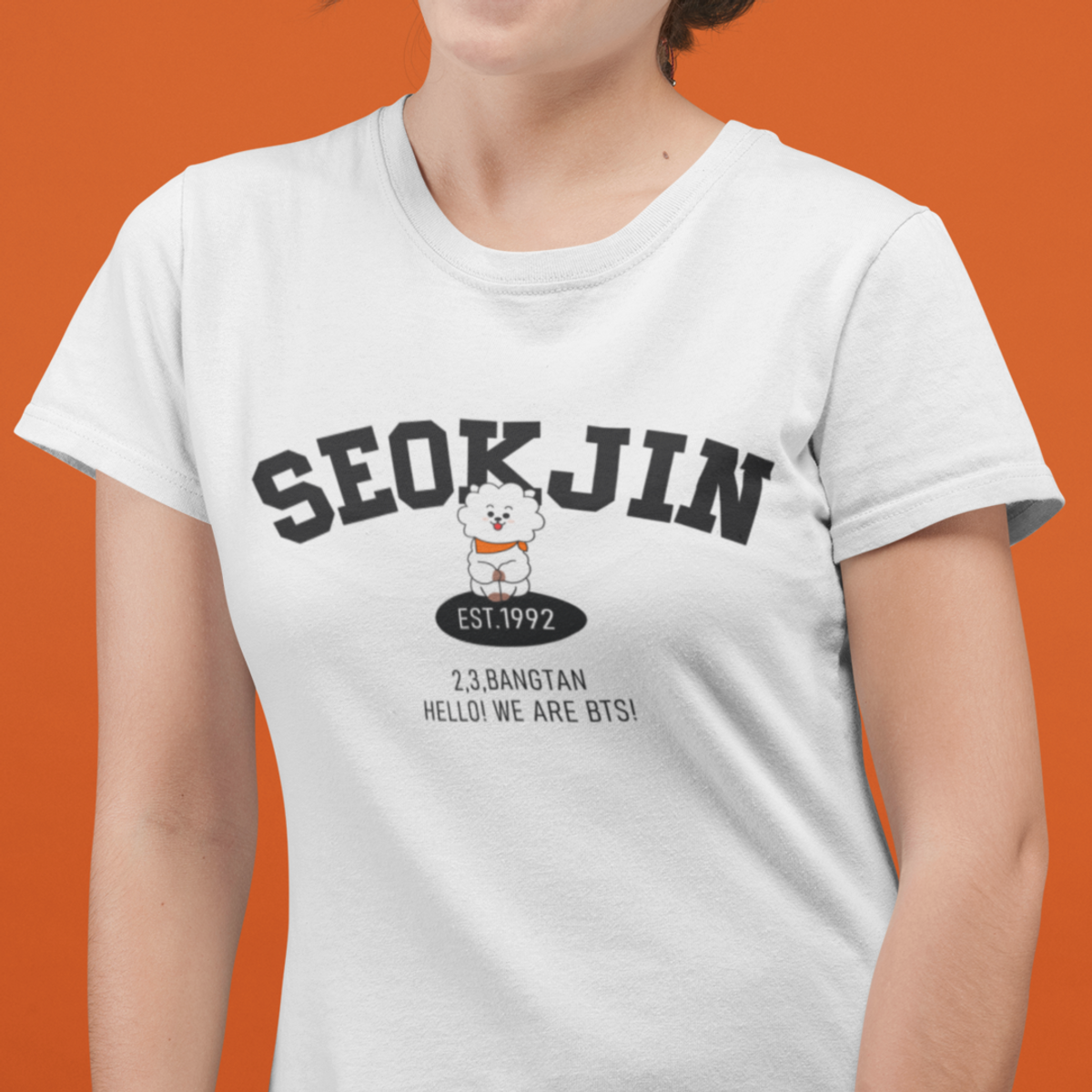 Nome do produto: Camiseta Seokjin - RJ