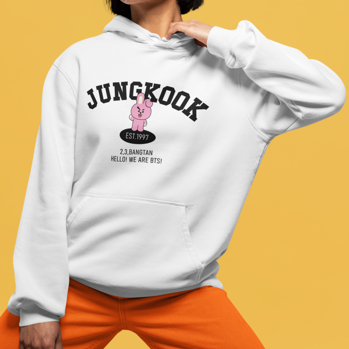 Nome do produto: Moletom BTS - Jungkook - Cooky