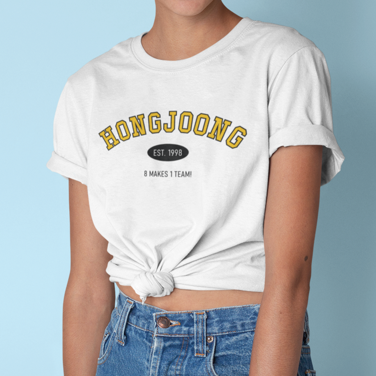 Nome do produto: Camiseta HONGJOONG - ATEEZ