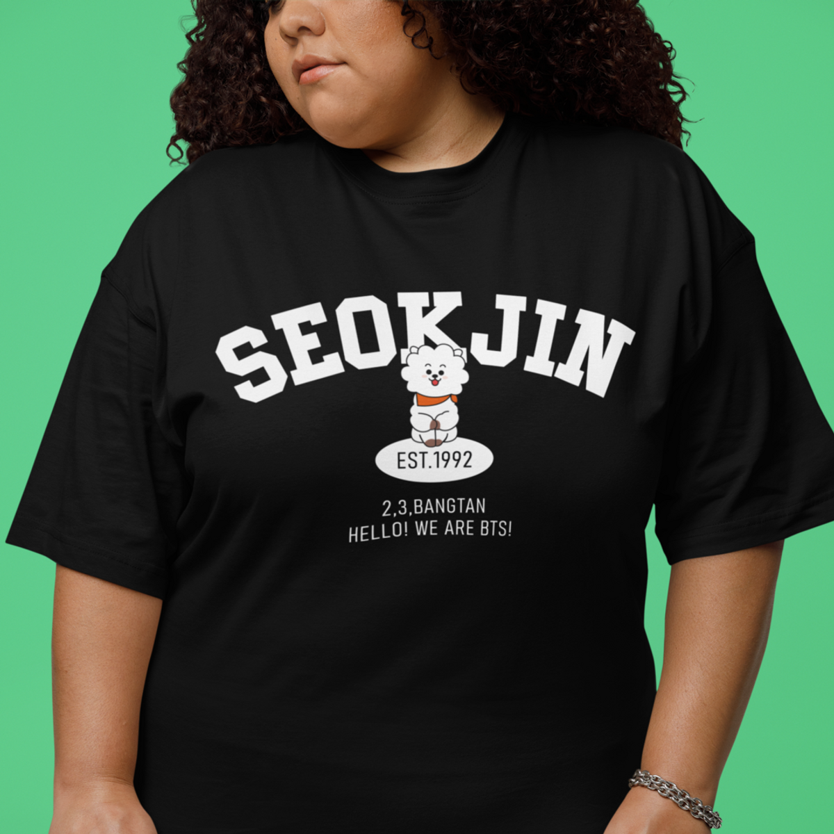 Nome do produto: Camiseta SEOKJIN - Plus Size