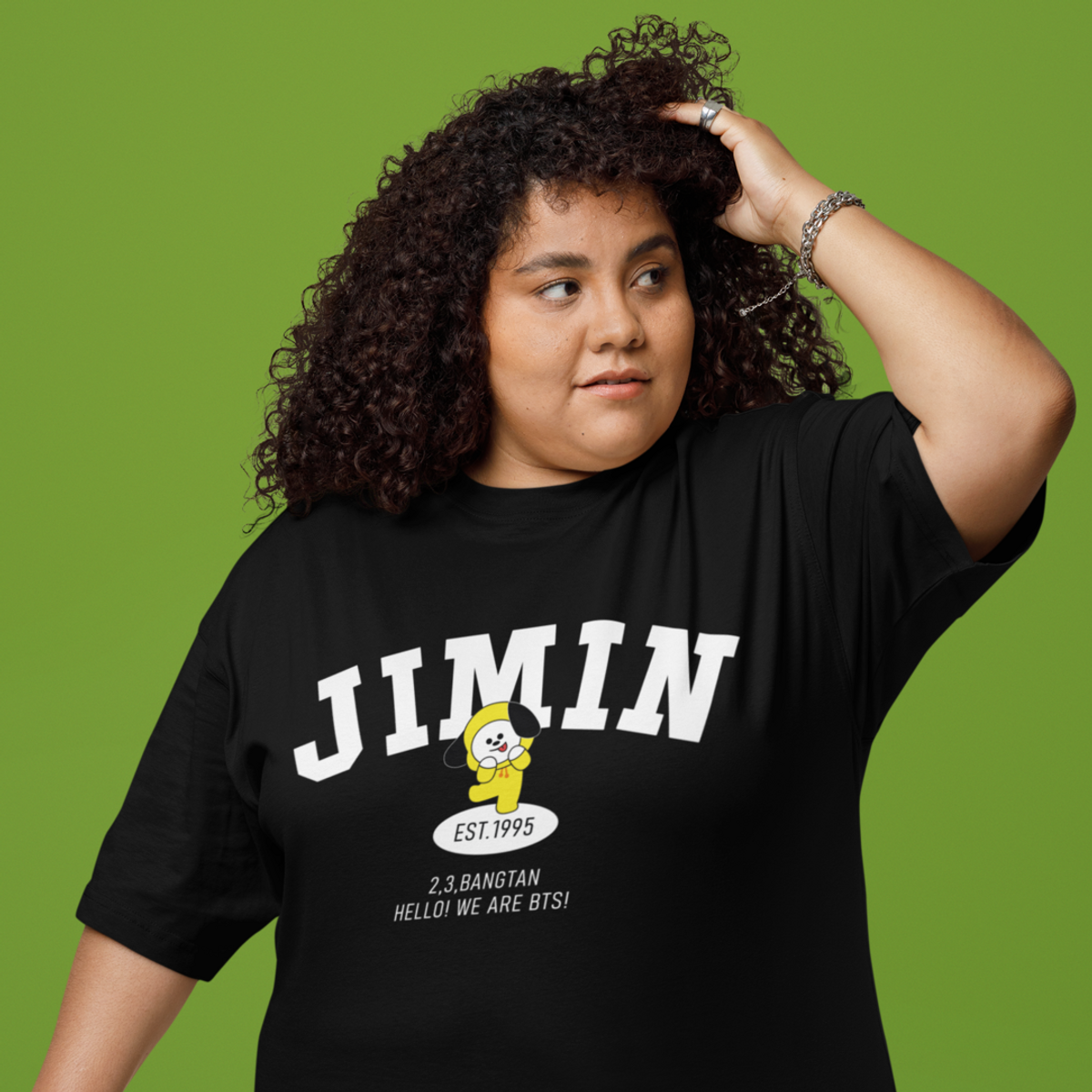 Nome do produto: Camiseta JIMIN - Plus Size