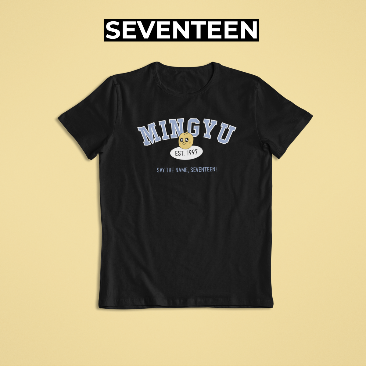 Nome do produto: Camiseta Mingyu - Seventeen