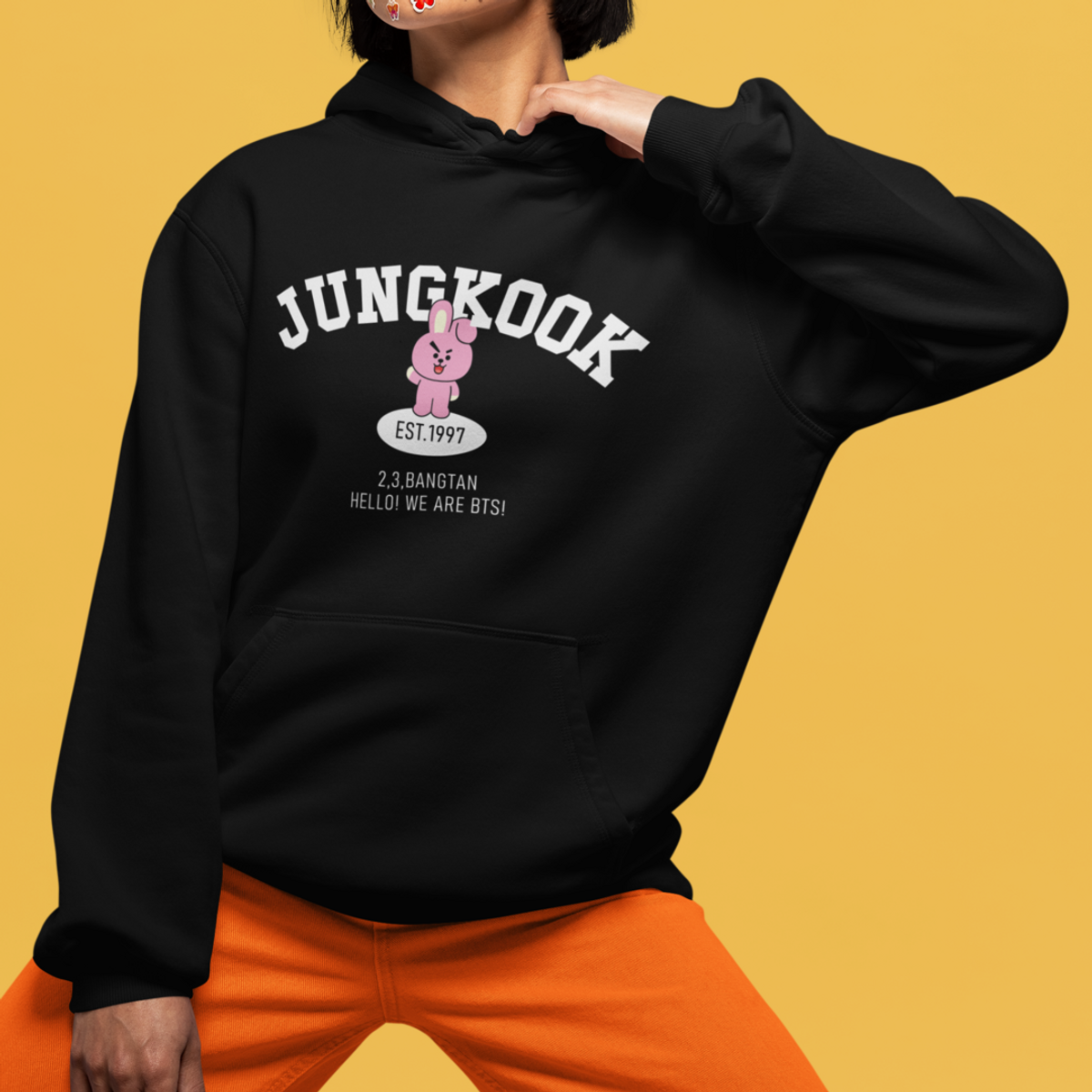 Nome do produto: Moletom BTS - Jungkook - Cooky
