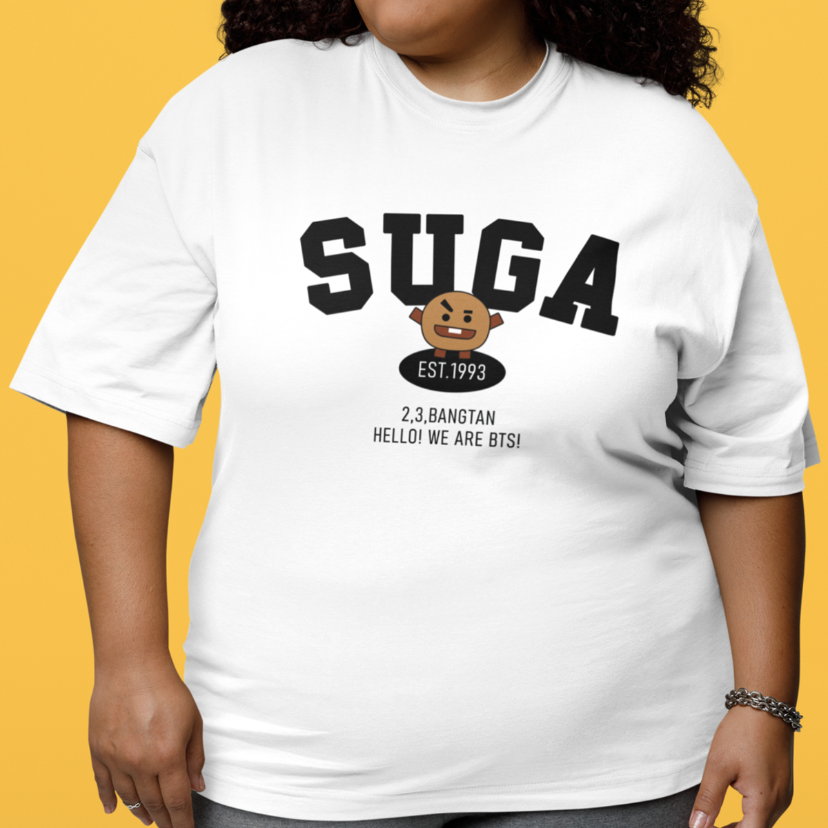 Nome do produto: Camiseta SUGA - Plus Size 