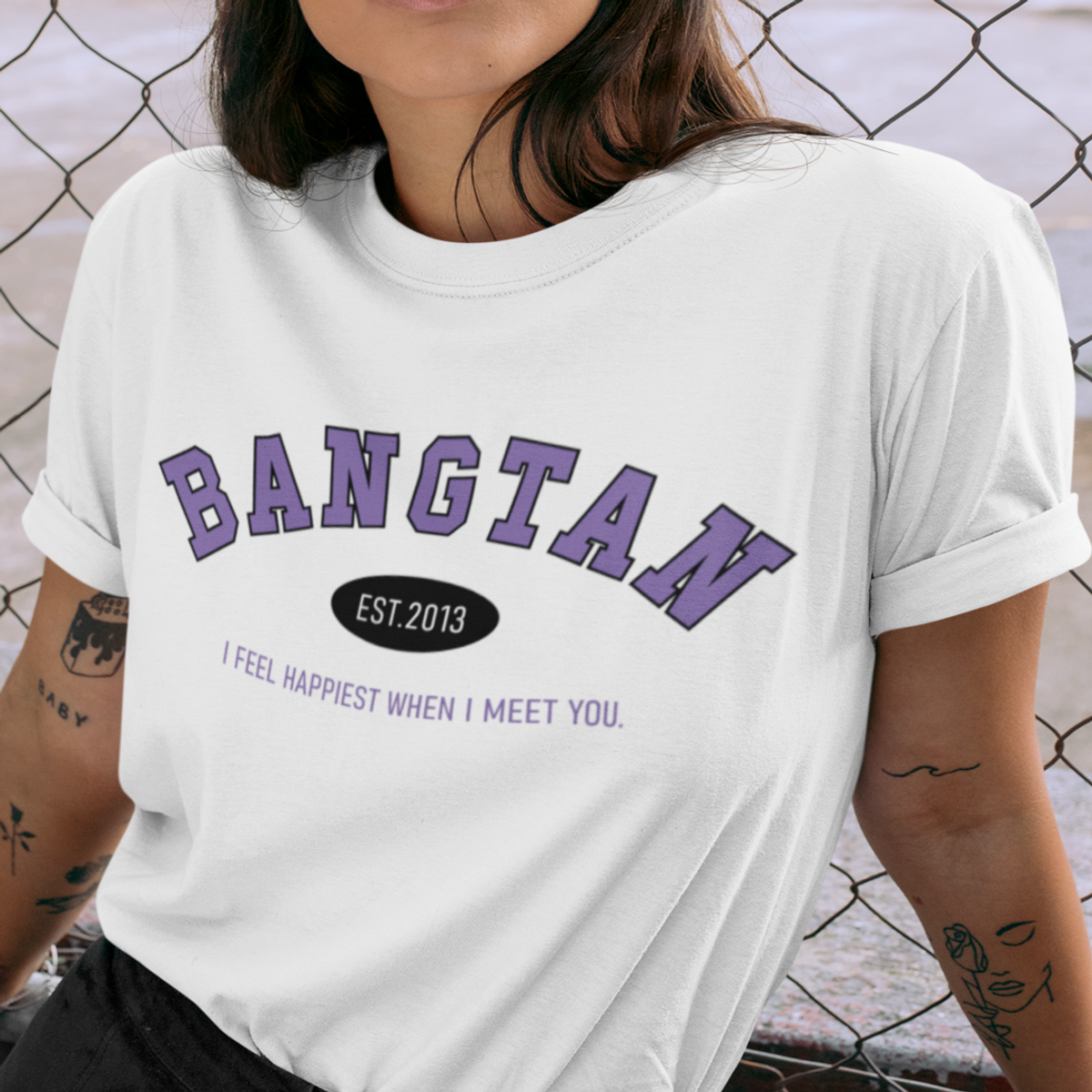 Nome do produto: Camiseta BANGTAN