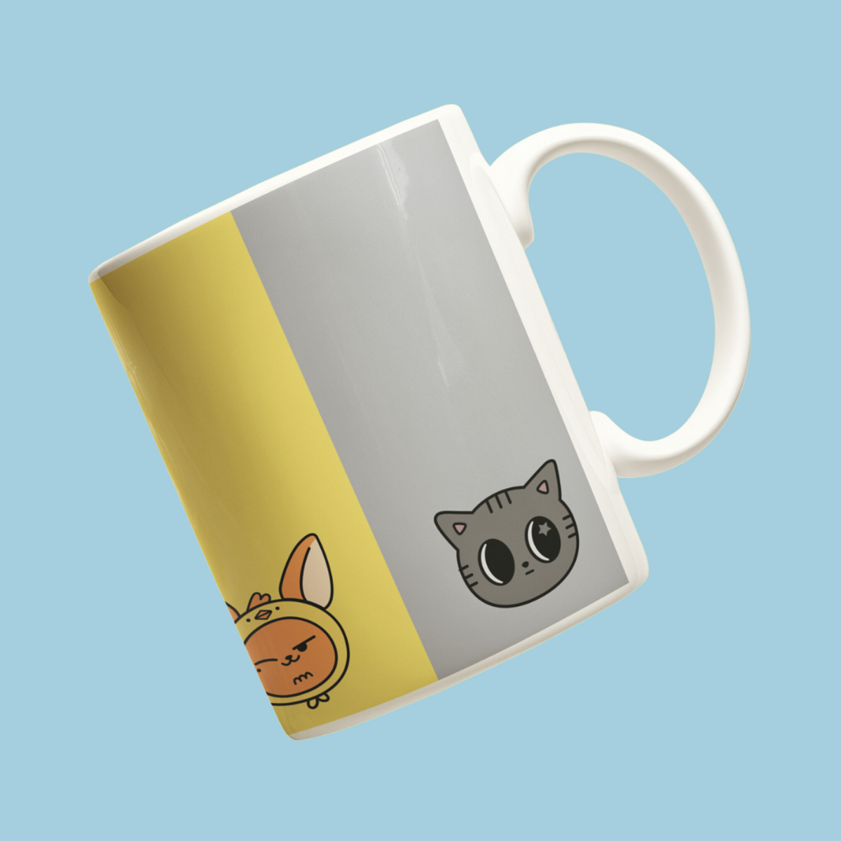 Nome do produto: Caneca PPULBATU Listrada - TXT