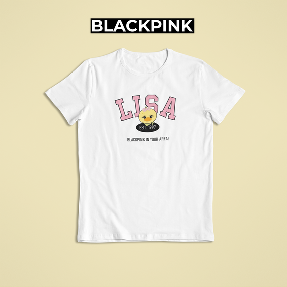 Camiseta Lisa - BLACKPINK