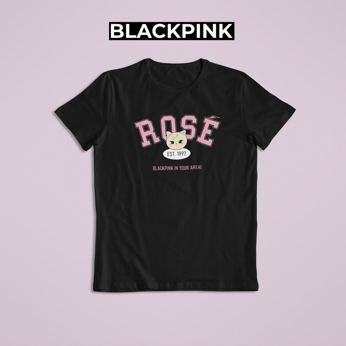 Nome do produto: Camiseta Rosé - BLACKPINK