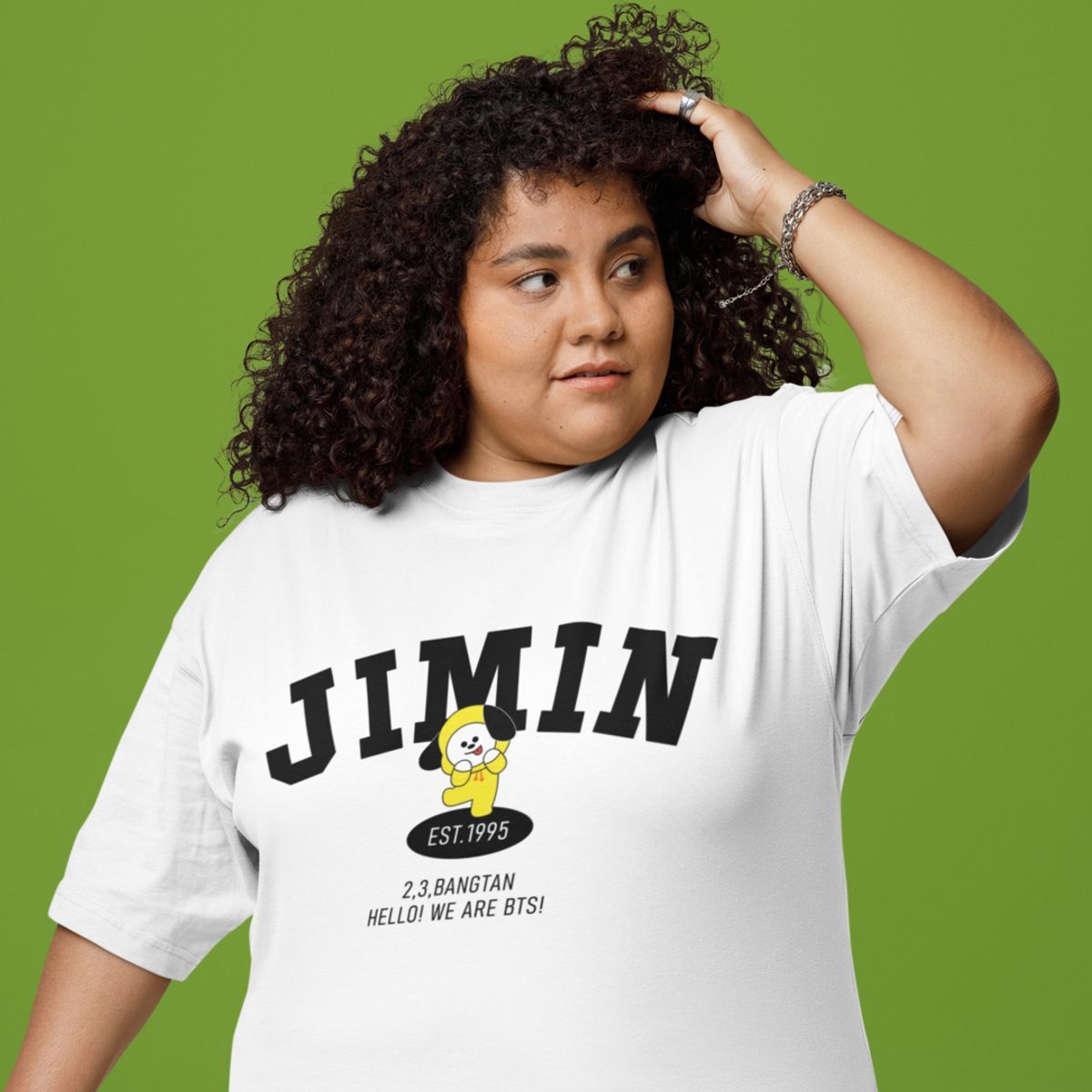 Nome do produto: Camiseta JIMIN - Plus Size