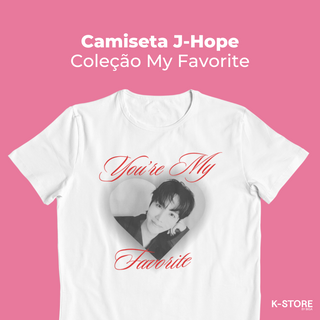 Nome do produtoCamiseta J-Hope - My Favorite