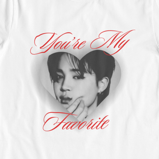 Nome do produtoCamiseta Jimin - My Favorite