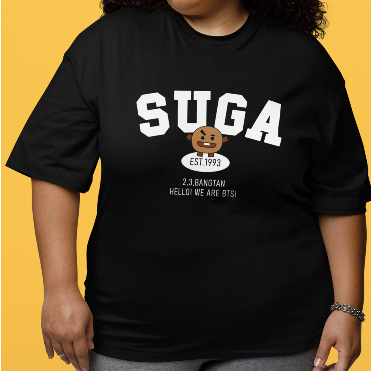 Nome do produto: Camiseta SUGA - Plus Size