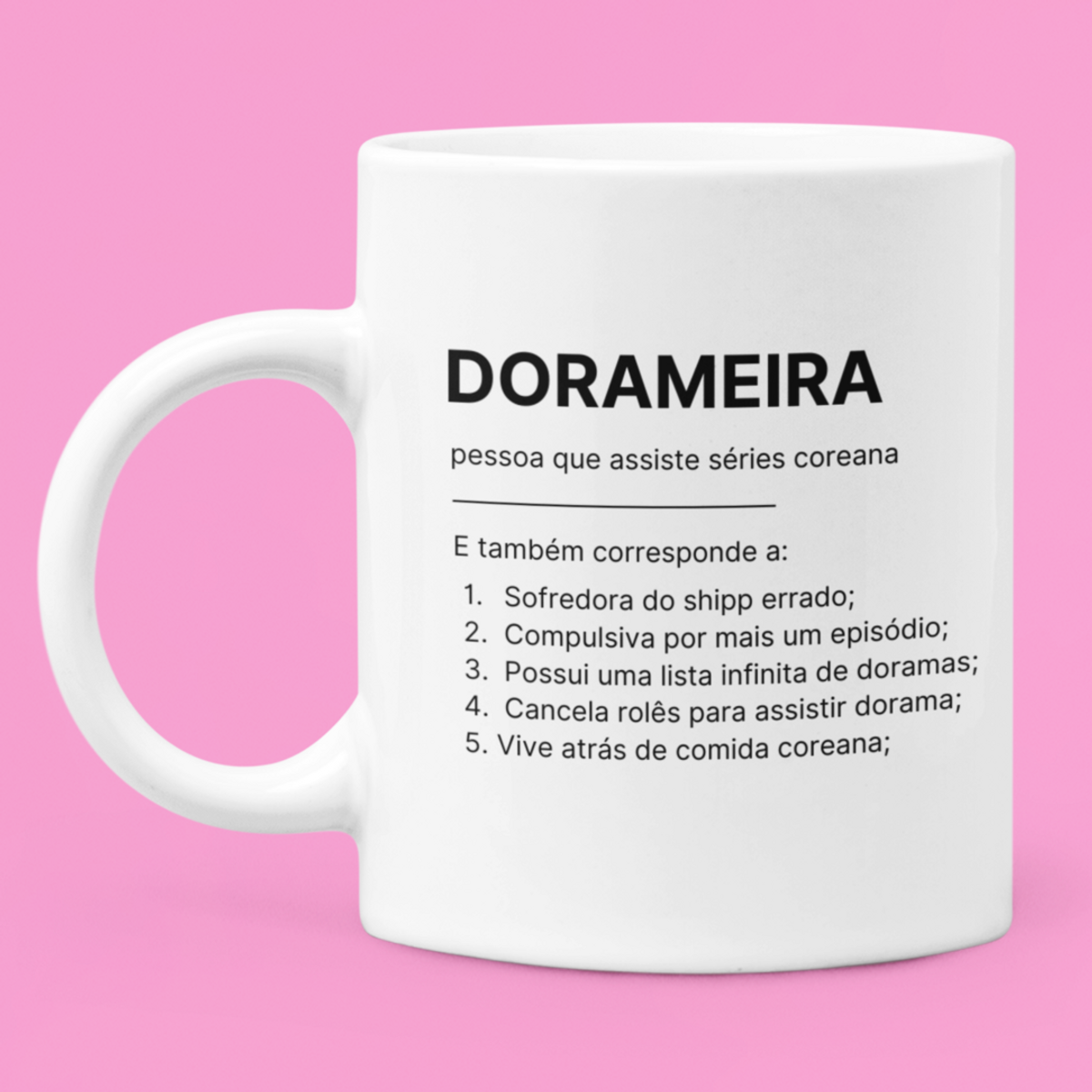 Nome do produto: Caneca Dorameira