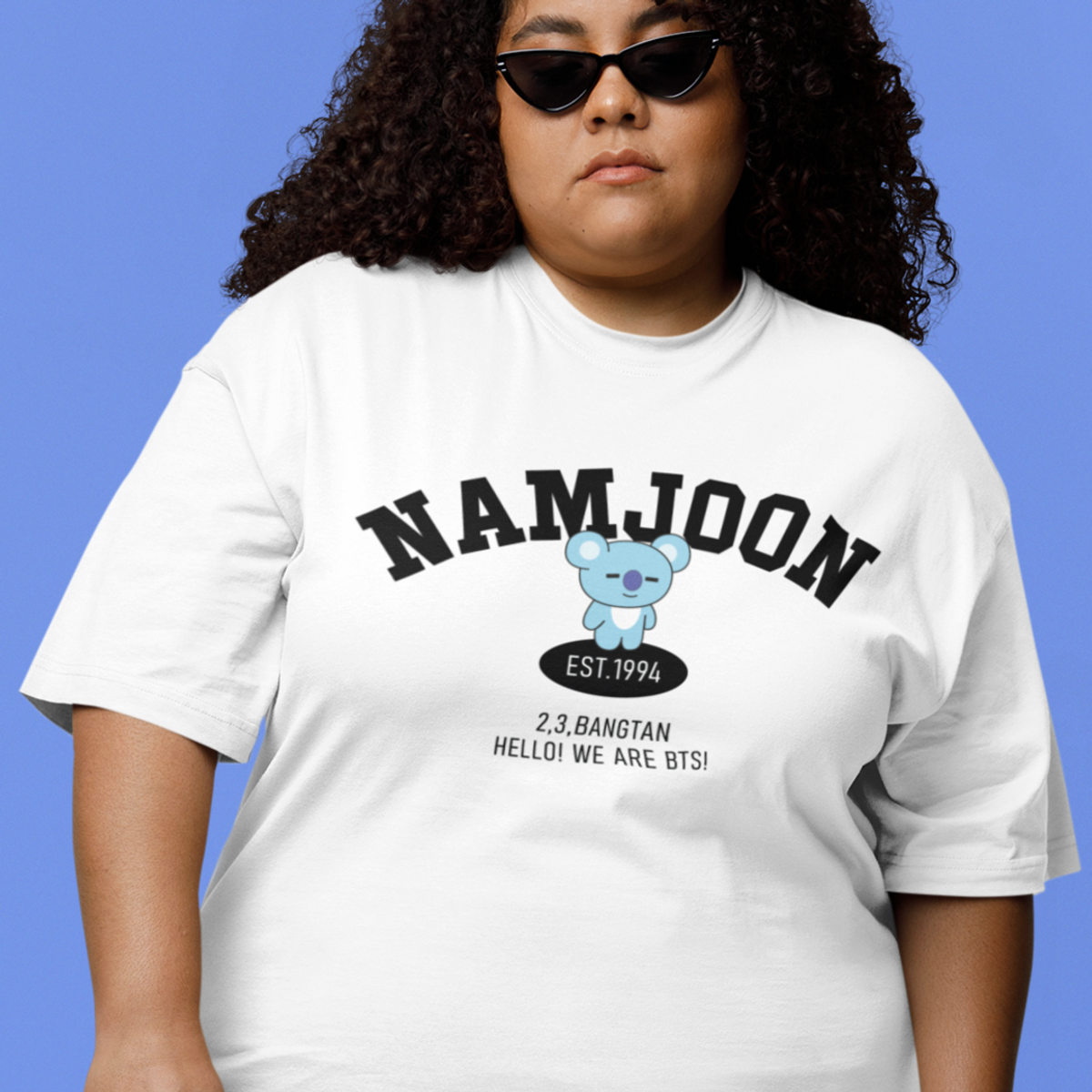 Nome do produto: Camiseta Namjoon - Plus Size