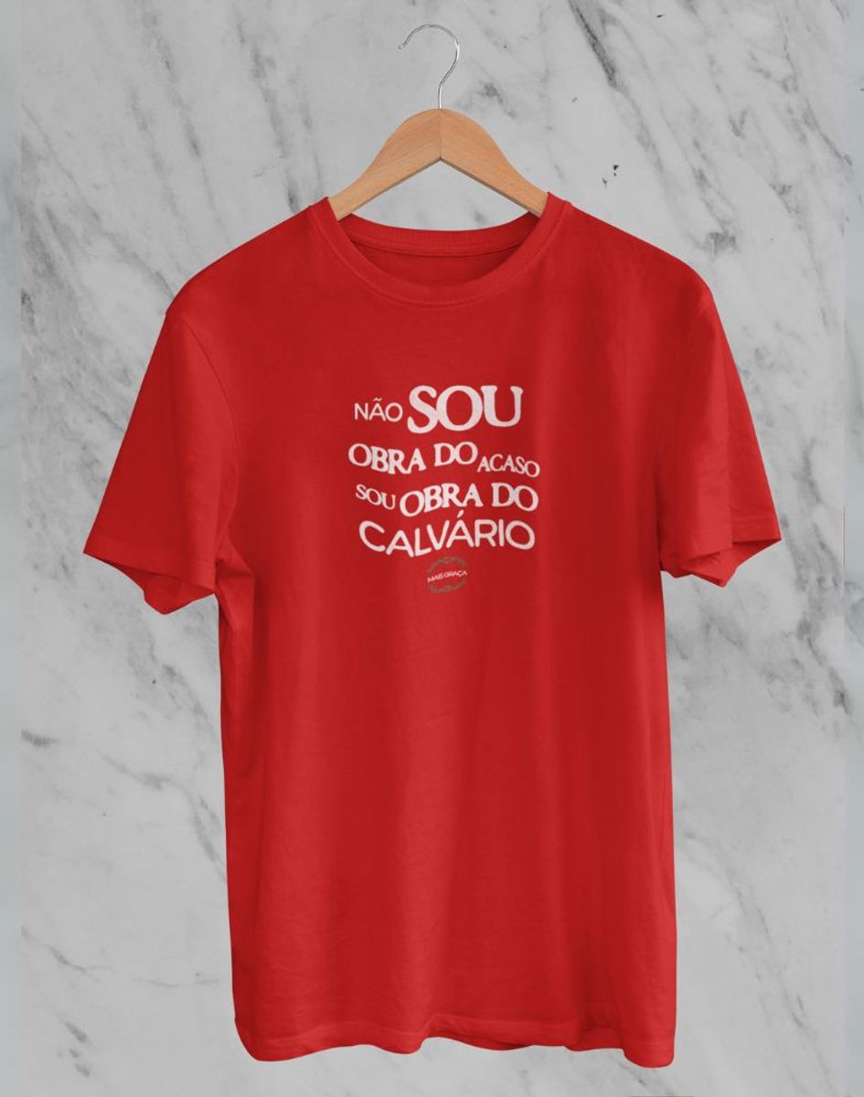 Nome do produto: Camiseta Sou Obra do Calvário
