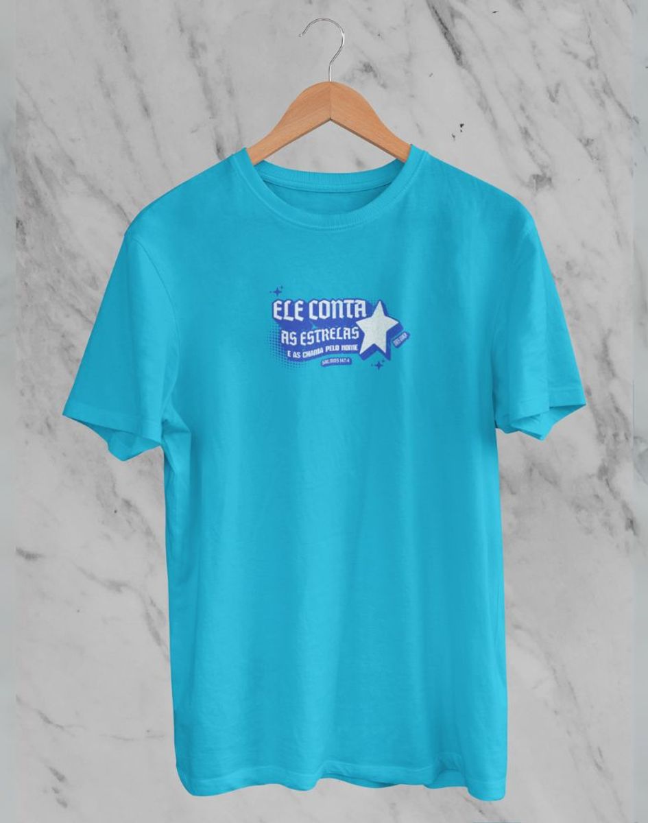 Nome do produto: Camiseta Ele Conta as Estrelas